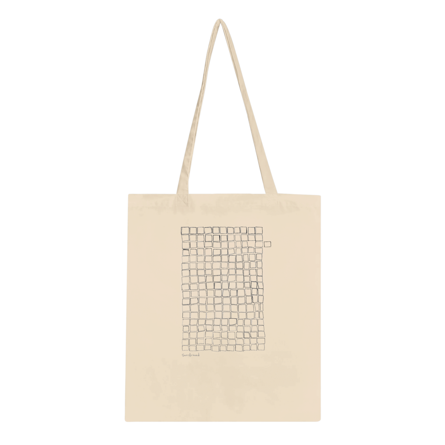 Truly one-of-a-kind Tote bag, Lost Cell, imperfect nature. Eco-conscious, reinforced handles for more stability. It's beauty from the imperfection of nature, abstract picture of a lost cell, created by artist.