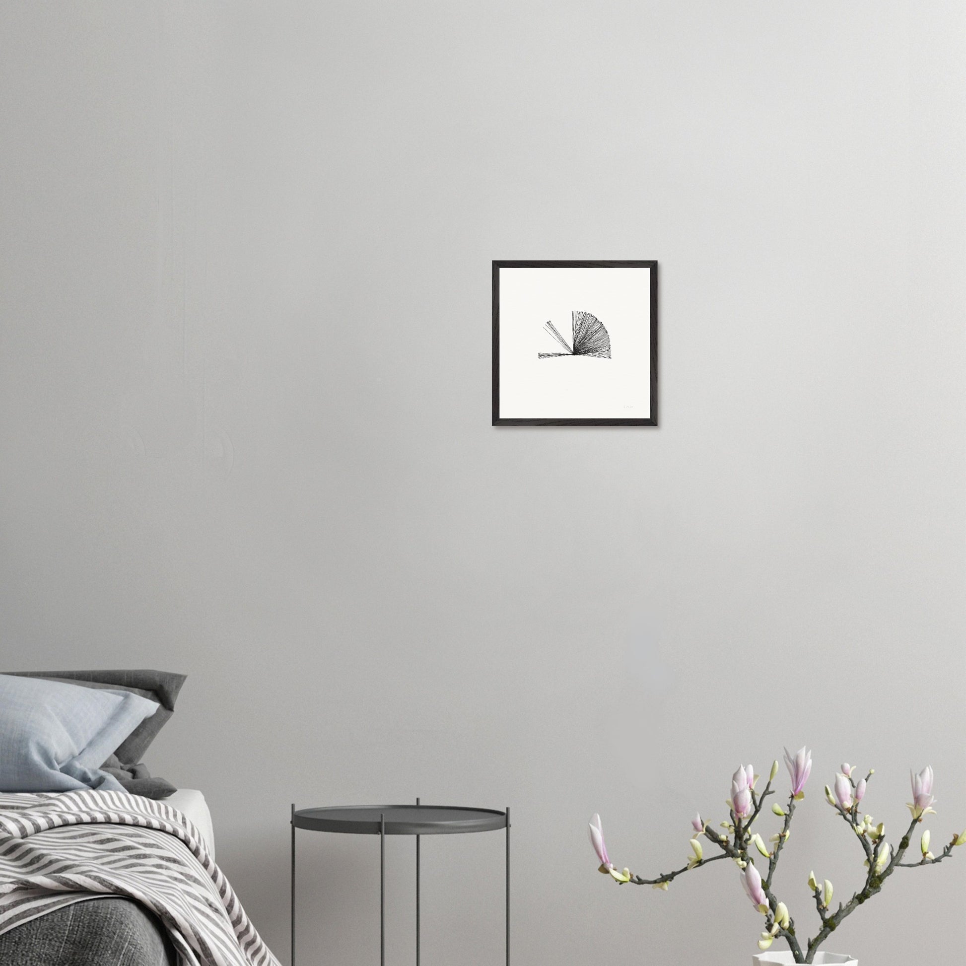 Premium museum quality wall art, Tempo. Life moves at its own pace to create an abstract picture. Originally hand drawn, enhanced texture with our wall art print with high quality frame and paper.